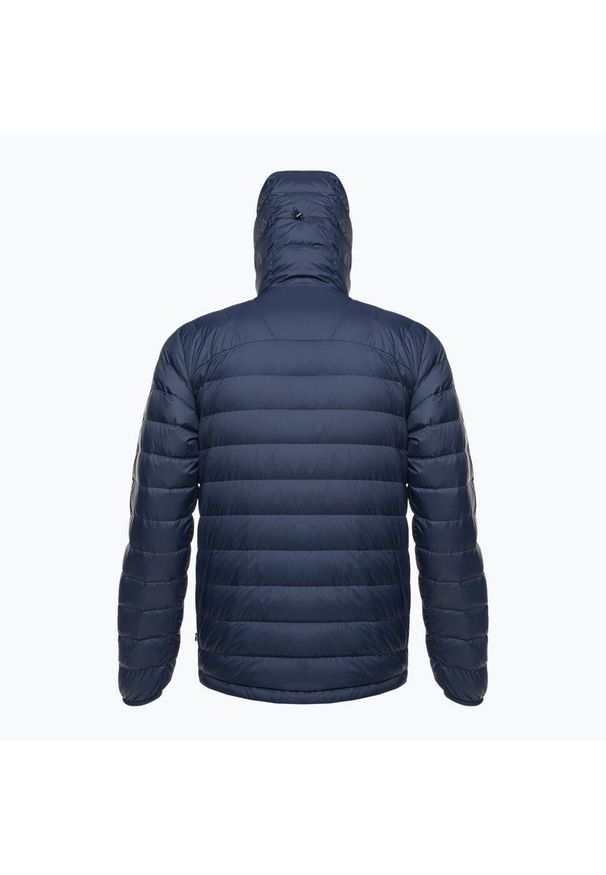 Kurtka puchowa męska Fjällräven Expedition Pack Down Hoodie. Kolor: niebieski. Materiał: puch