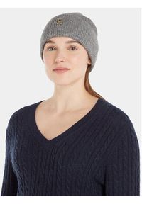 TOMMY HILFIGER - Tommy Hilfiger Czapka Th Evening Beanie AW0AW15319 Czarny. Kolor: czarny. Materiał: syntetyk #5