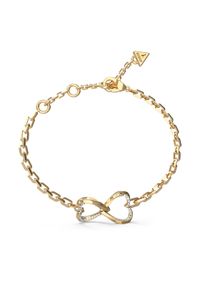 Guess Bransoletka JUBB0461 8JW Złoty. Materiał: metalowe. Kolor: złoty