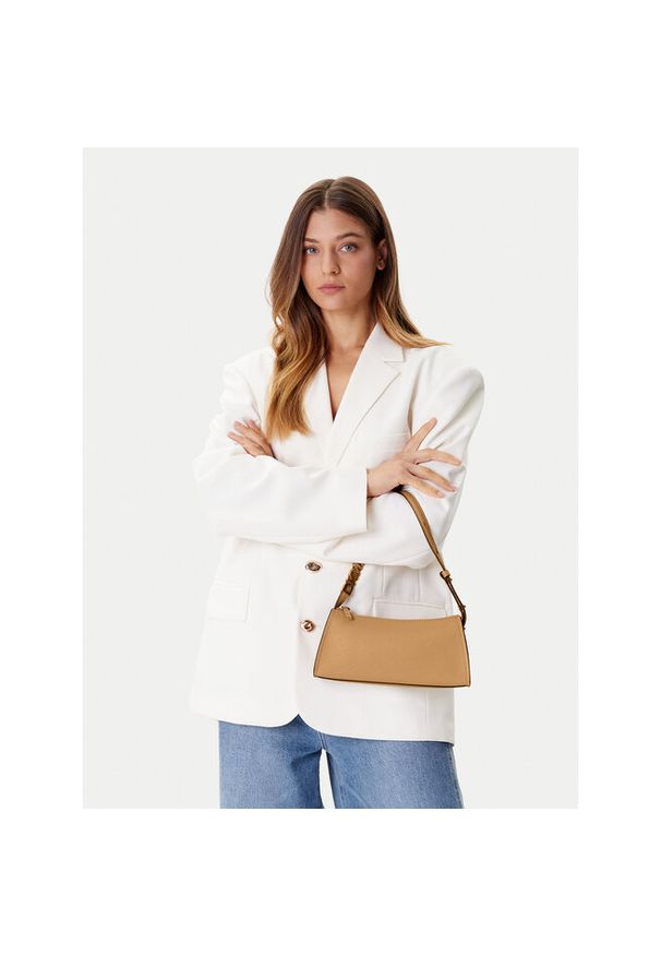 Torebka DKNY. Kolor: beżowy