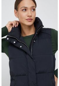 Woolrich bezrękawnik puchowy damski kolor czarny zimowy. Okazja: na co dzień. Kolor: czarny. Materiał: puch. Długość rękawa: bez rękawów. Sezon: zima. Styl: casual #6