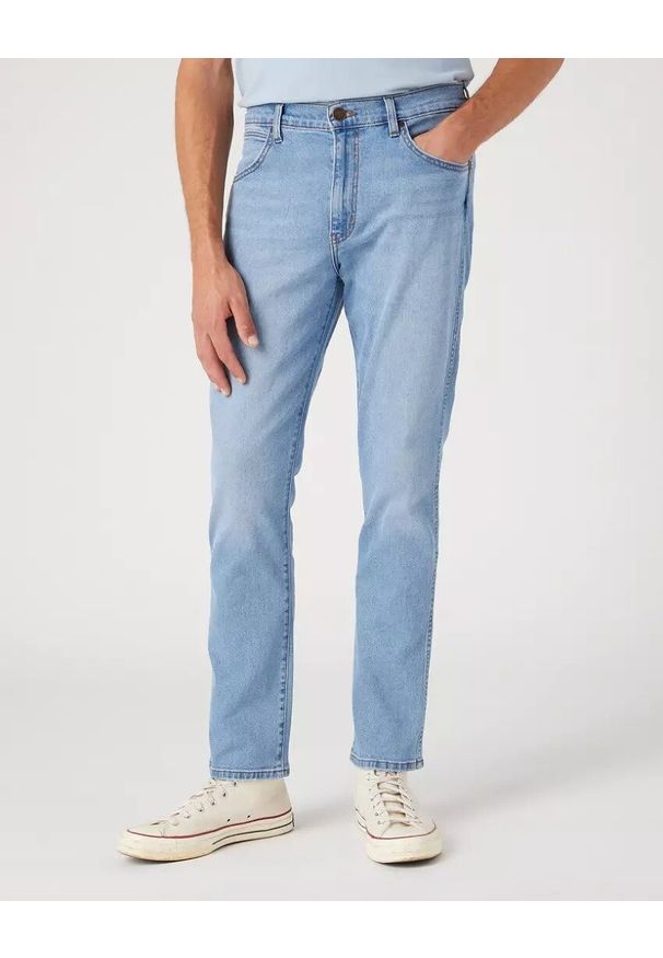 Wrangler - WRANGLER LARSTON MĘSKIE SPODNIE JEANSOWE JEANSY THE GRINGO W18S84Z95