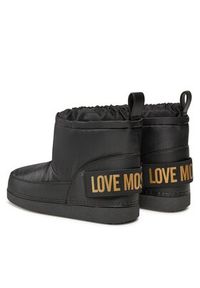 Love Moschino - LOVE MOSCHINO Śniegowce JA24972G0HEB000A Czarny. Kolor: czarny. Materiał: materiał #7