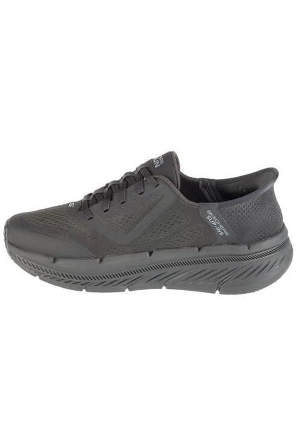 skechers - Buty do chodzenia męskie Skechers Max Cushioning Premier 2.0. Kolor: czarny. Materiał: syntetyk, materiał. Szerokość cholewki: normalna. Model: Skechers Sport. Sport: turystyka piesza