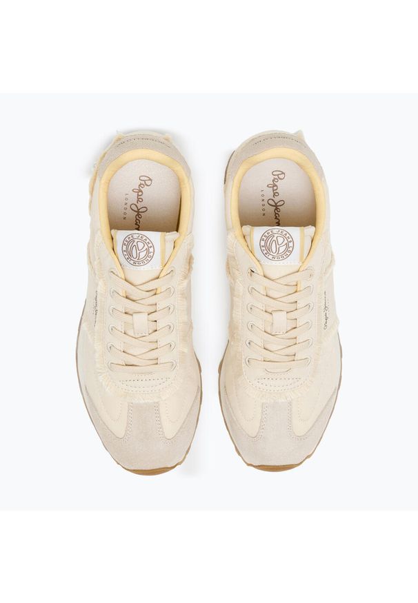 Buty damskie Pepe Jeans Once Twill. Kolor: biały