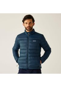 Regatta - Marizion Męska kurtka turystyczna z przegrodami. Kolor: szary, niebieski, wielokolorowy. Sport: outdoor, turystyka piesza #1