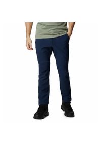 columbia - Spodnie softshellowe męskie Columbia Passo Alto III Heat Pant. Kolor: niebieski