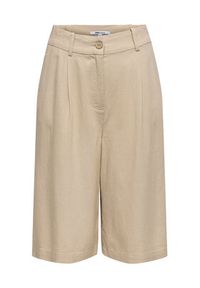 only - ONLY Bermudy Goa 15363720 Beżowy jasny Loose Fit. Kolor: beżowy. Materiał: bawełna #4