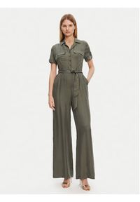 Guess Kombinezon W5GD97 WH6E0 Khaki Regular Fit. Kolor: brązowy. Materiał: wiskoza #5