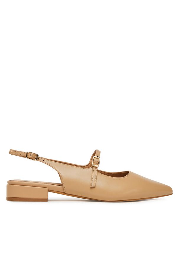 Baleriny Sergio Bardi. Kolor: beżowy