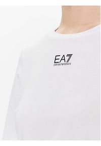 EA7 Emporio Armani T-Shirt 3RTT14 TJFKZ 0102 Biały Regular Fit. Kolor: biały. Materiał: bawełna #3