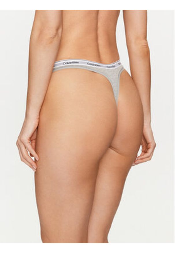 Calvin Klein Underwear Komplet stringów 000QD5209E Kolorowy. Materiał: bawełna. Wzór: kolorowy