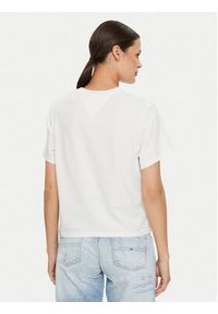 Tommy Jeans T-Shirt Flag DW0DW18629 Biały Boxy Fit. Kolor: biały. Materiał: bawełna #3