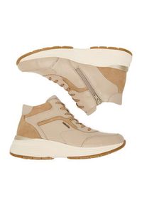 Remonte Sneakersy CEO-D6683-60 Beżowy. Kolor: beżowy. Materiał: skóra