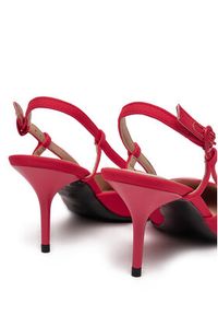 Love Moschino - LOVE MOSCHINO Sandały JA10627G1MIMX500 Czerwony. Kolor: czerwony. Materiał: materiał #5