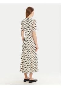 Marella Sukienka codzienna Lorenzo 2513221141 Écru Regular Fit. Okazja: na co dzień. Materiał: wiskoza. Typ sukienki: proste. Styl: casual