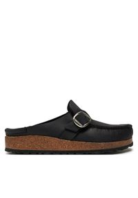 Birkenstock Klapki Buckley 1024942 Czarny. Kolor: czarny. Materiał: skóra #1