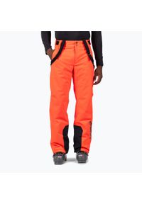 Spodnie narciarskie Rossignol Hero Blackside Insulated Neon Red - S. Kolor: pomarańczowy. Sezon: zima. Sport: narciarstwo #1