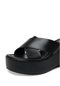 DeeZee Klapki F22067-4 Czarny. Kolor: czarny. Materiał: materiał, syntetyk #5
