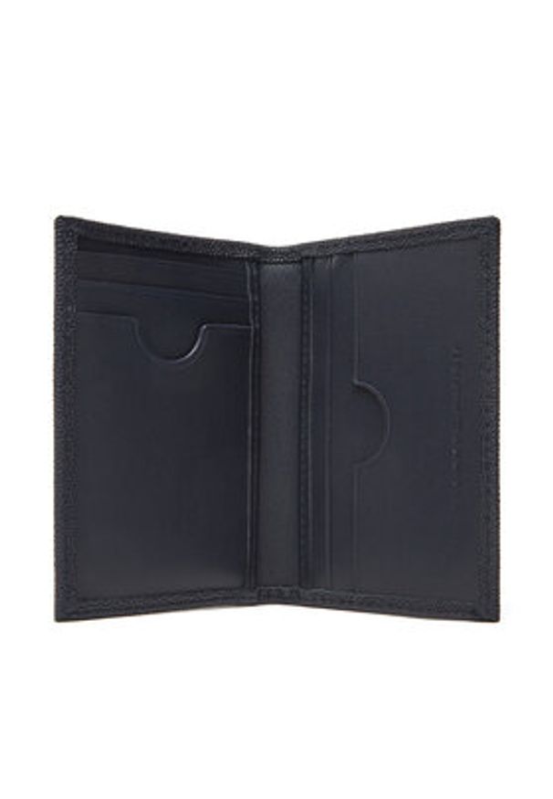 TOMMY HILFIGER - Tommy Hilfiger Duży Portfel Męski Th Flag Bifold AM0AM13522 Granatowy. Kolor: niebieski. Materiał: skóra