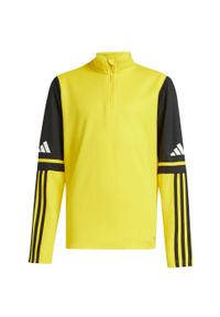 Adidas - Bluza dla dzieci adidas Squadra 25 Training Top. Kolor: żółty, wielokolorowy, czarny. Sport: fitness