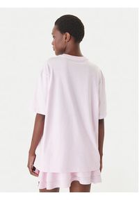 Adidas - adidas T-Shirt House Of Tiro Graphic KB7169 Różowy Oversize. Kolor: różowy. Materiał: bawełna #2