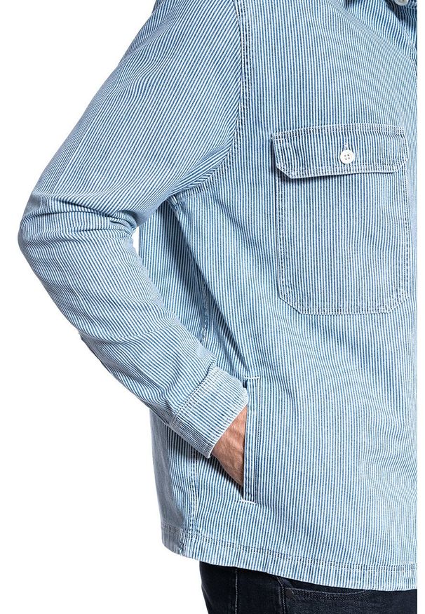 Lee - KOSZULA MĘSKA LEE WORKWEAR OVERSHIRT SUMMER WASH L68DIWES 112117086