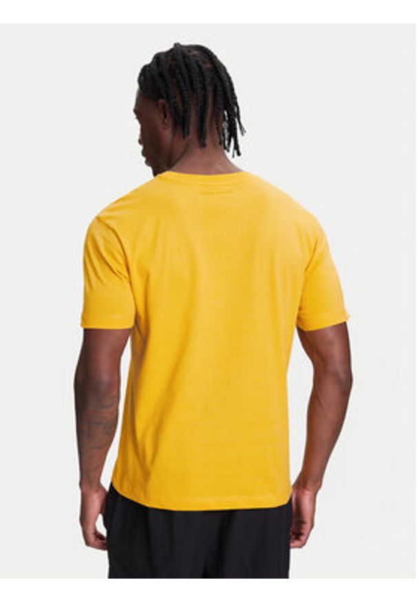 Pepe Jeans T-Shirt Red Bull Racing Logo RM500016 Żółty Regular Fit. Kolor: żółty. Materiał: bawełna