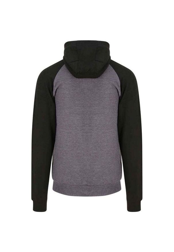 AWDIS - Bluza Bejsbolowa Unisex Dla Dorosłych Just Hoods. Kolor: wielokolorowy, szary, brązowy