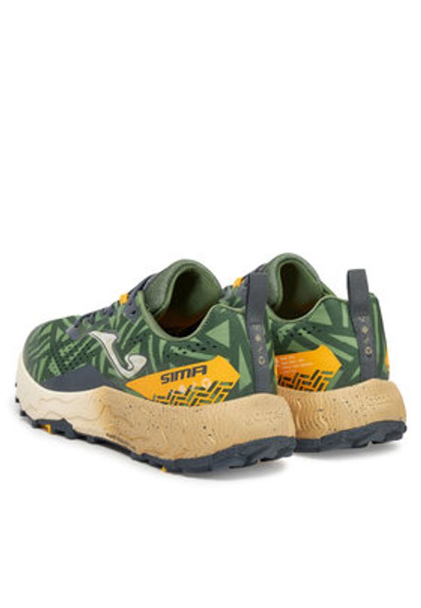 Joma Buty do biegania Sima 2523 TKSIMS2523 Zielony. Kolor: zielony. Materiał: materiał