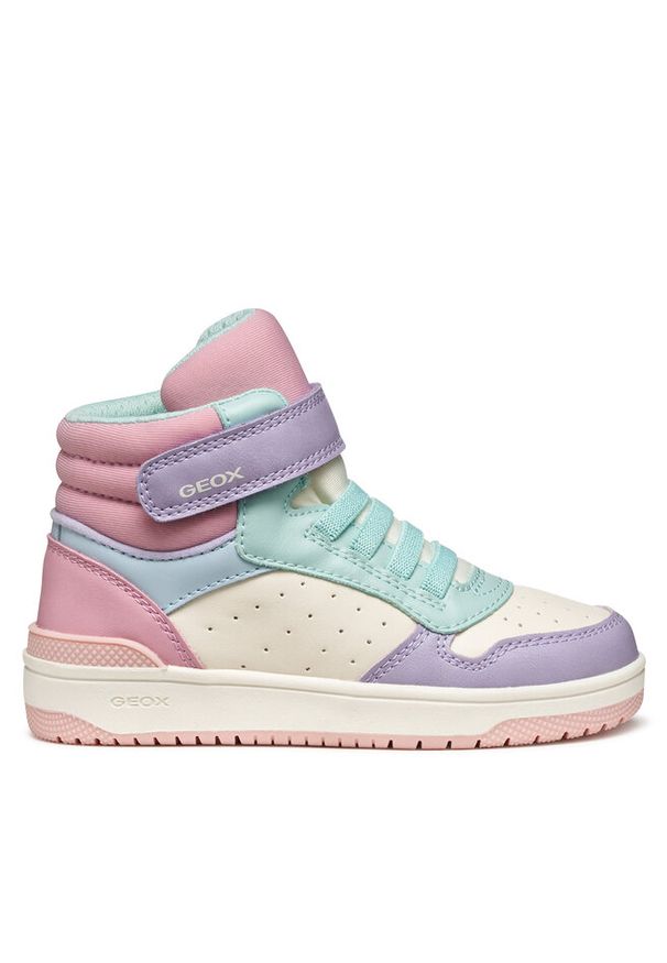 Sneakersy Geox. Kolor: różowy