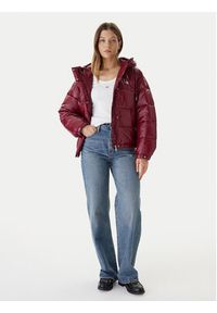 Calvin Klein Jeans Kurtka zimowa LV047D505G Bordowy Relaxed Fit. Kolor: czerwony. Materiał: syntetyk. Sezon: zima #5