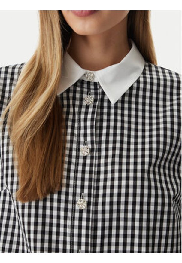 Morgan Koszula 261-CVICHY Czarny Regular Fit. Kolor: czarny. Materiał: bawełna