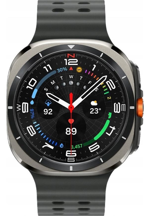 SAMSUNG - Smartwatch Samsung Galaxy Watch Ultra LTE 47mm (2025) Czarny (SM-L705FZS2EUE). Rodzaj zegarka: smartwatch. Kolor: czarny