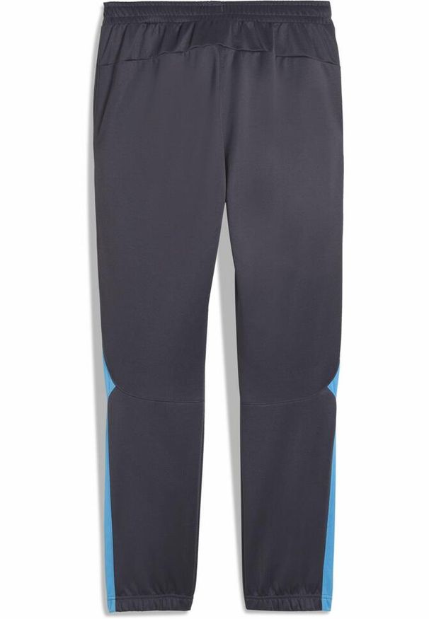 Puma - Spodnie dresowe OM NRGY 2024/25. Kolor: wielokolorowy, beżowy, szary. Materiał: dresówka