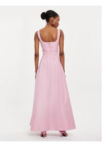 Pinko Sukienka wieczorowa Champagne 102778 Y3LE Różowy Regular Fit. Kolor: różowy. Materiał: syntetyk. Styl: wizytowy #4