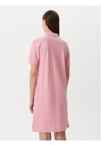 GANT - Gant Sukienka codzienna Shield 4201529 Różowy Regular Fit. Okazja: na co dzień. Kolor: różowy. Materiał: bawełna. Typ sukienki: proste. Styl: casual