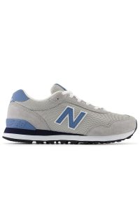 Buty New Balance WL515ABB - szare. Okazja: na co dzień. Kolor: szary. Materiał: guma, zamsz, materiał, syntetyk. Szerokość cholewki: normalna