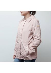 Geox - Kurtka GEOX W SHAKIMA Rose. Kolor: różowy. Materiał: tkanina