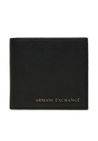 Duży Portfel Męski Armani Exchange. Kolor: czarny #1