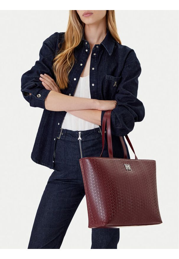 Nine West Torebka CEO-HAMPSHIRE-IV-LDA8170 Bordowy. Kolor: czerwony
