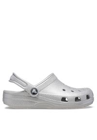 Klapki Crocs. Kolor: srebrny