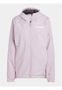 Adidas - adidas Kurtka outdoor Terrex Multi 2L RAIN.RDY IP1485 Fioletowy Regular Fit. Kolor: fioletowy. Materiał: syntetyk. Sport: outdoor