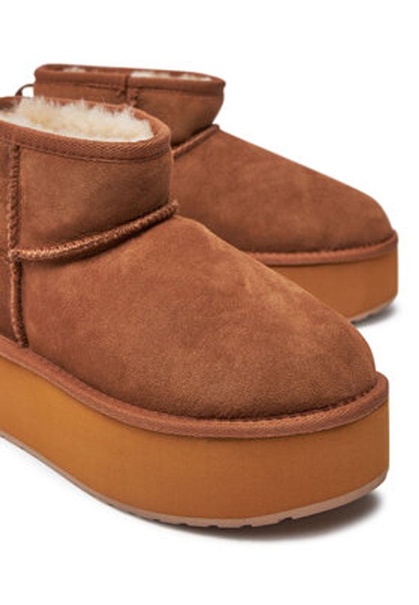 EMU Australia Śniegowce Stinger Micro Flatform W13082 Beżowy. Kolor: beżowy