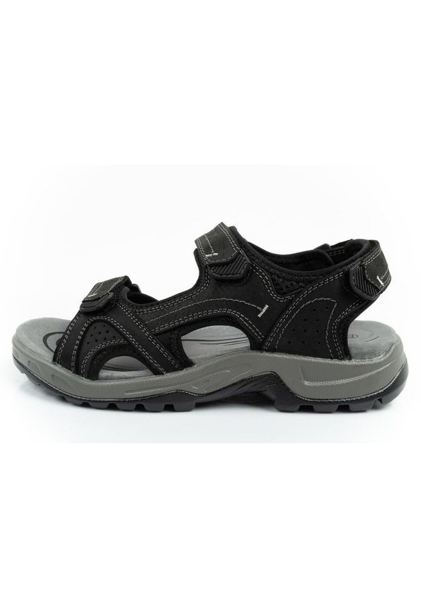 Buty sportowe męskie sandały Grisport. Kolor: czarny
