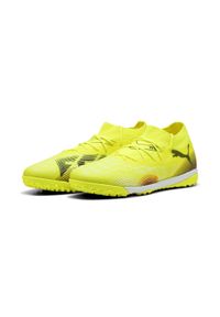 Puma - Buty piłkarskie FUTURE 8 MATCH TT PUMA Yellow Alert Black Sun Struck Pink. Kolor: czarny, żółty, różowy, wielokolorowy. Materiał: guma. Szerokość cholewki: normalna. Sport: piłka nożna