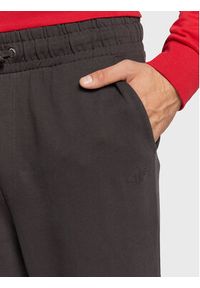 4f - 4F Spodnie dresowe H4Z22-SPMD012 Szary Regular Fit. Kolor: szary. Materiał: bawełna #4