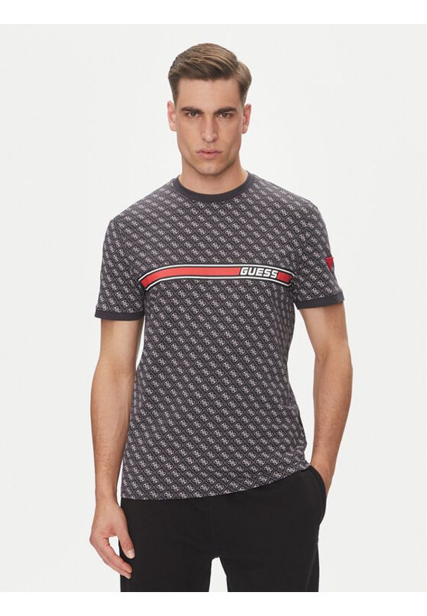 Guess T-Shirt Jamey Z2BI09 J1314 Czarny Regular Fit. Kolor: czarny. Materiał: bawełna