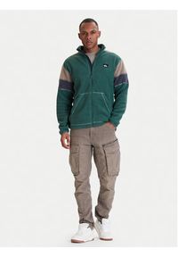 Quiksilver Polar Clean Coast Block EQYPF03065 Zielony Loose Fit. Kolor: zielony. Materiał: syntetyk #4
