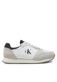 Sneakersy Calvin Klein Jeans. Kolor: biały